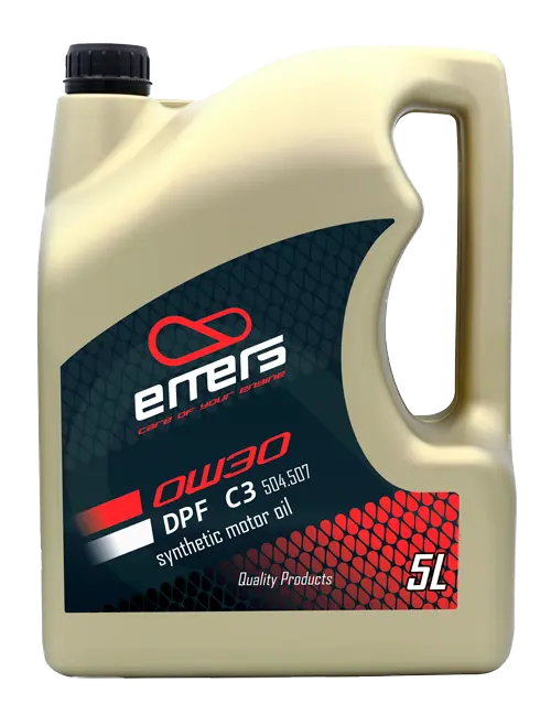 LUBRICANTE EMERS DPF / C-3 / 504.507 / 0W30 5 LITROS