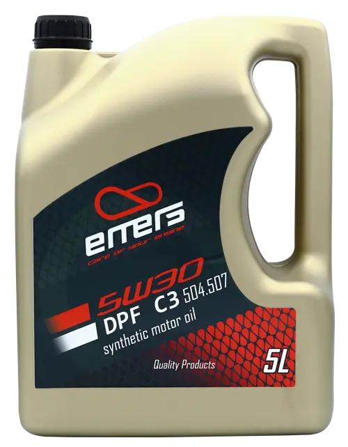 LUBRICANTE EMERS DPF / C-3 / 504.507 / 5W30 5 LITROS