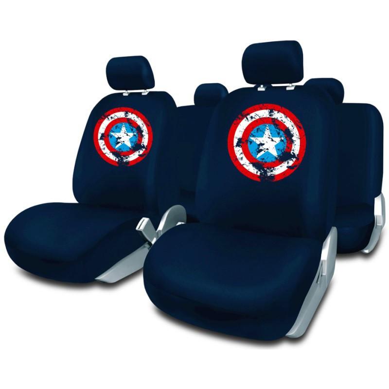 FUNDA ASIENTO CAPITAN AMERICA
