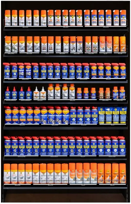 EXPOSITOR ACEITES MULTIUSOS
