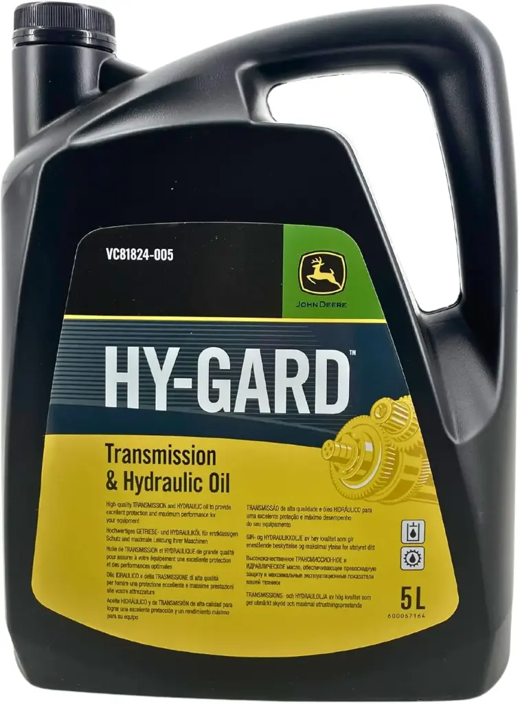 John Deere JDHYGARD5 Hy-Gard - Aceite Hidráulico y de Transmisión, 5L