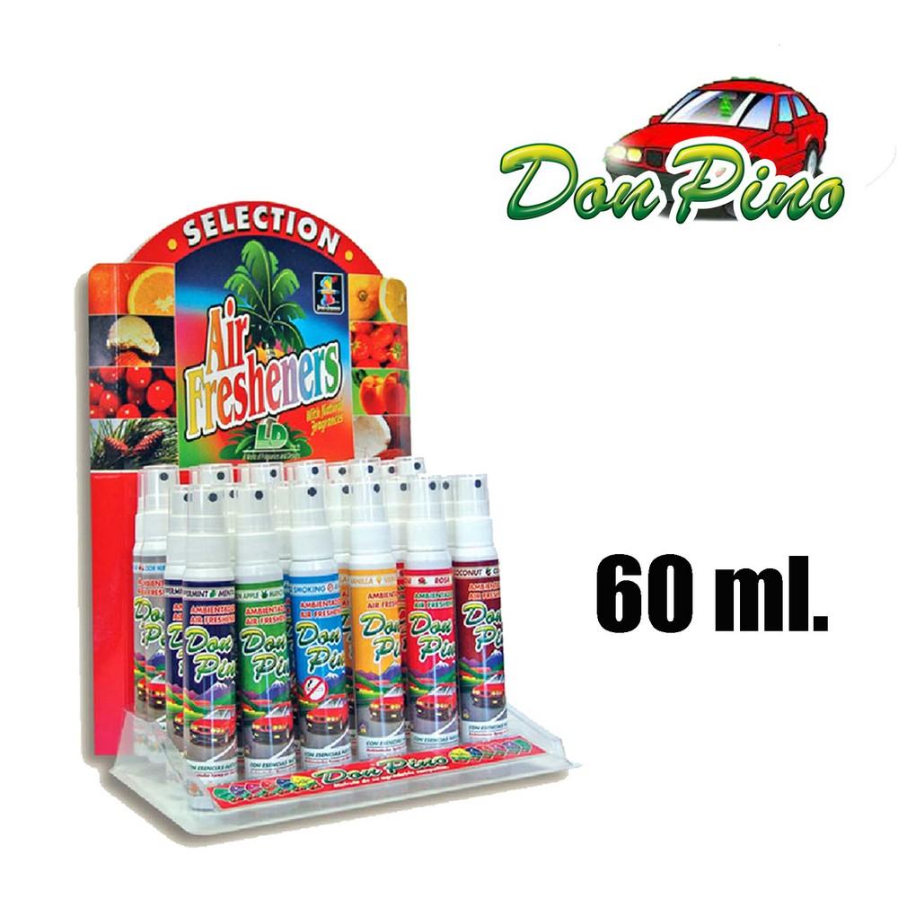 AMBIENTADOR SPRAY DON PINO 60ml (Limón)