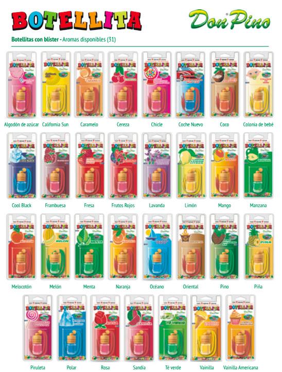 AMBIENTADOR BOTELLITA BLISTER DON PINO (Limón)