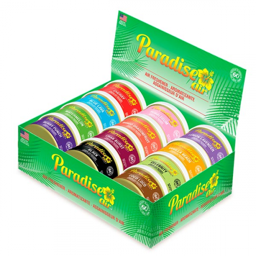 AMBIENTADOR LATA ORGÁNICA PARADISE AIR SURTIDOS (Coche nuevo)