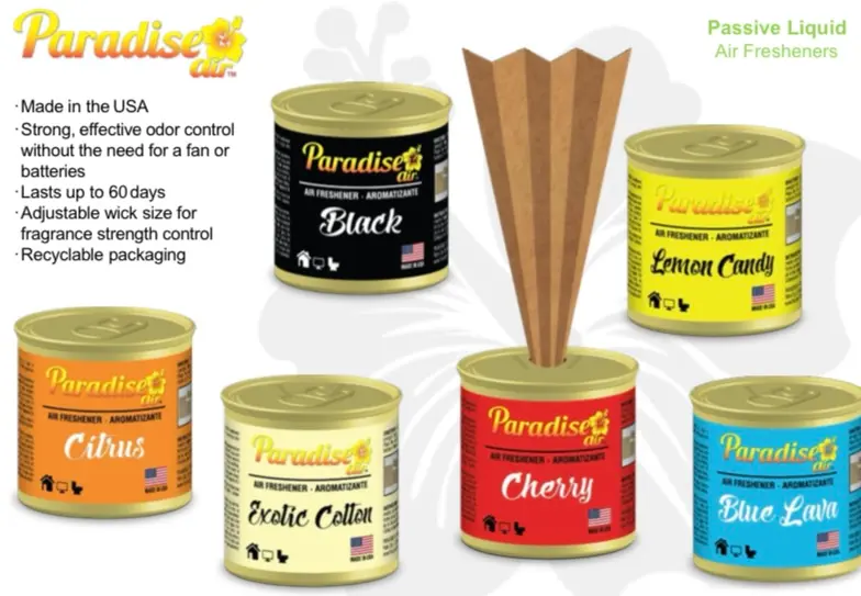 AMBIENTADOR CONCENTRADO LATA 133 ML. PARADISE AIR (Black)