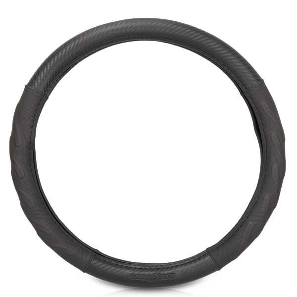 FUNDA VOLANTE NEGRA / CARBONO