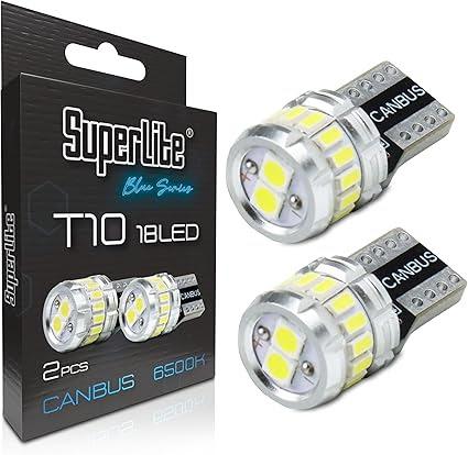 BOMBILLA POSICION T10 18 LED (2 UND)