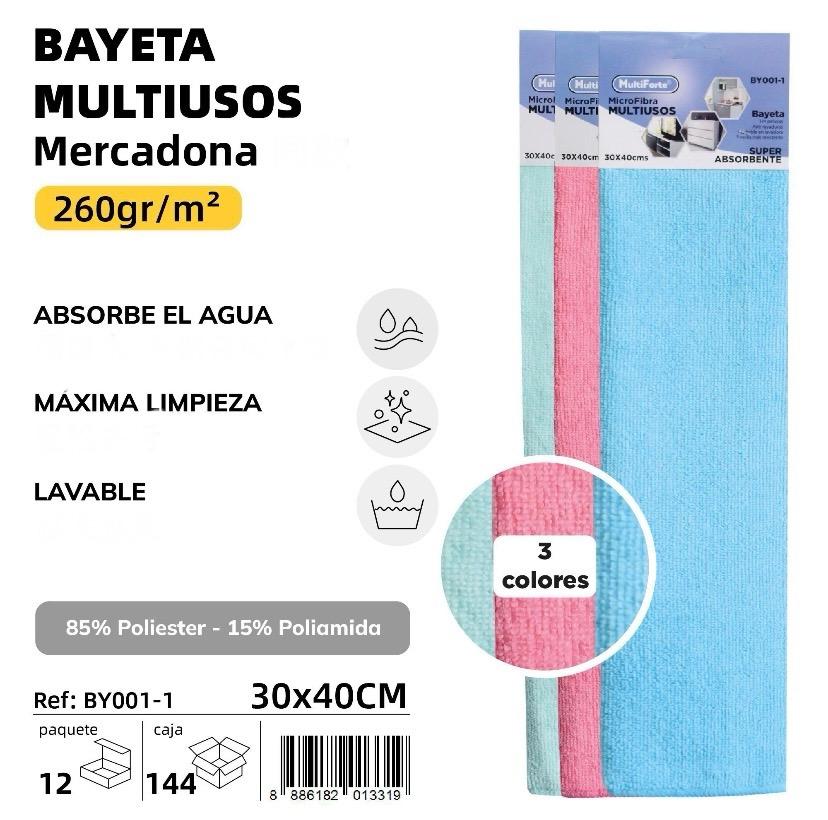 BAYETA MULTIUSOS 30X40 CM.
