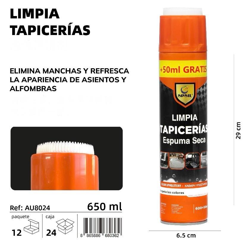 LIMPIA TAPICERIAS 650 ML.