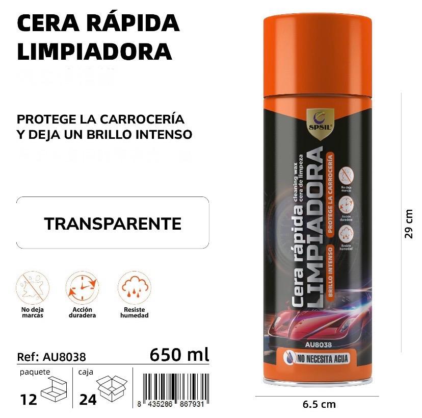 CERA RAPIDA LIMPIADORA 650 ML.