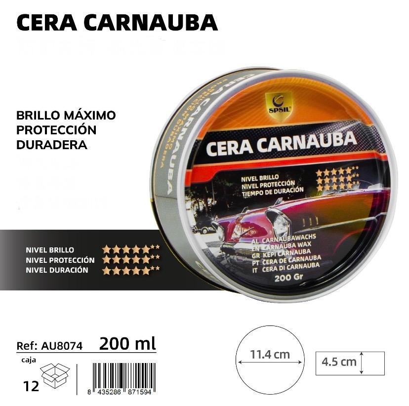 CERA CARNAUBA 200 ML.