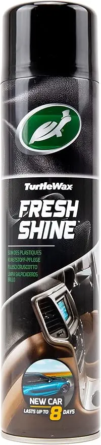 LIMPIA SALPICADERO TURTLE WAX COCHE NUEVO 600 ML.
