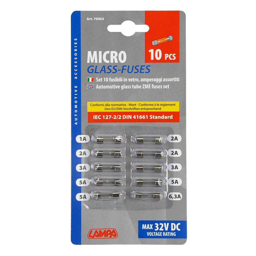 FUSIBLE MINI CRISTAL 10 UND