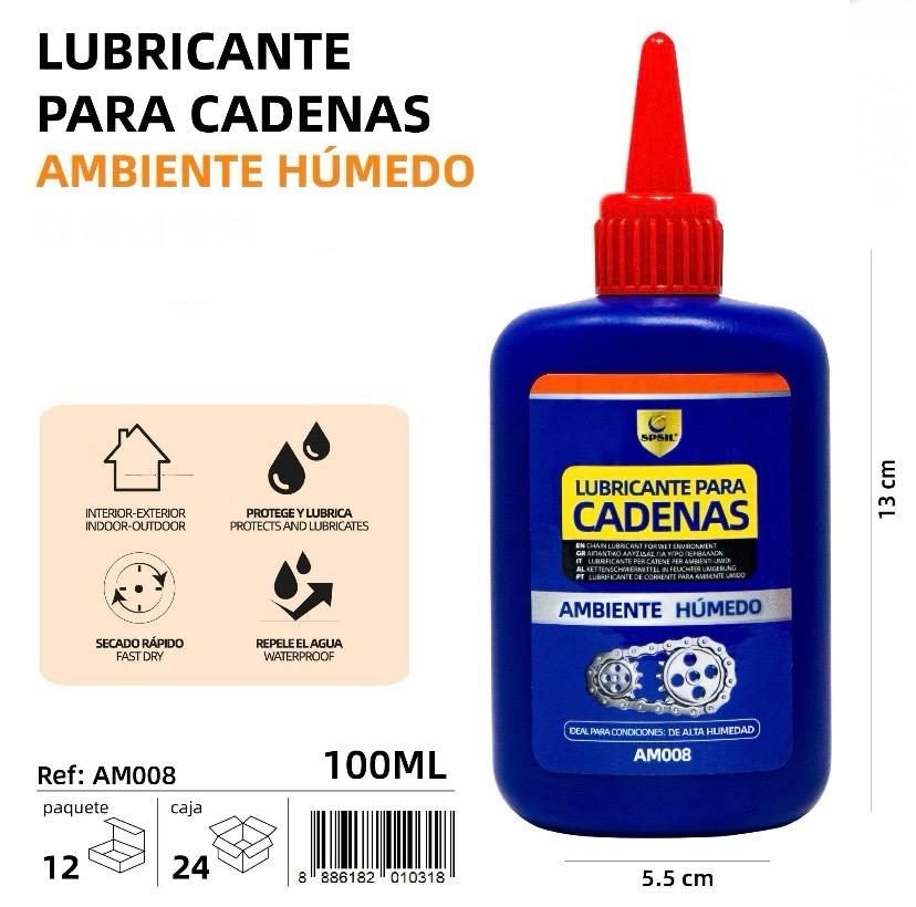 LUBRICANTE PARA CADENAS (ambiente húmedo) 100 ML.