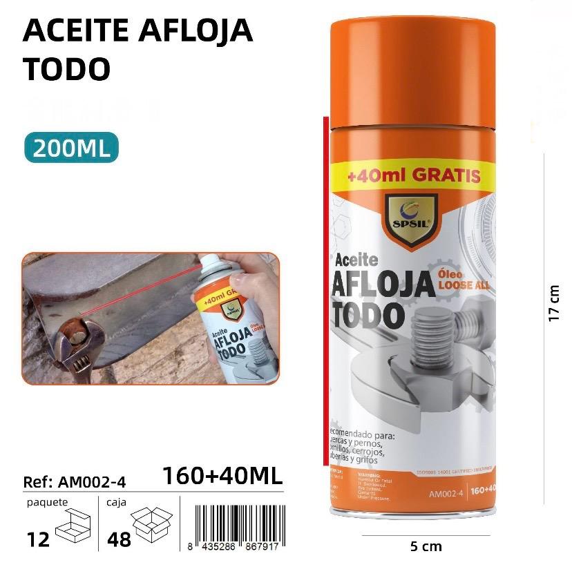 ACEITE AFLOJA TODO 160+40 ML.
