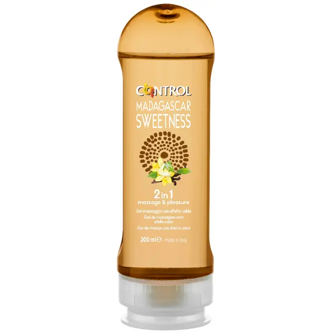CONTROL GEL 2 EN 1 MADAGASCAR SWEETNESS 200 ML.