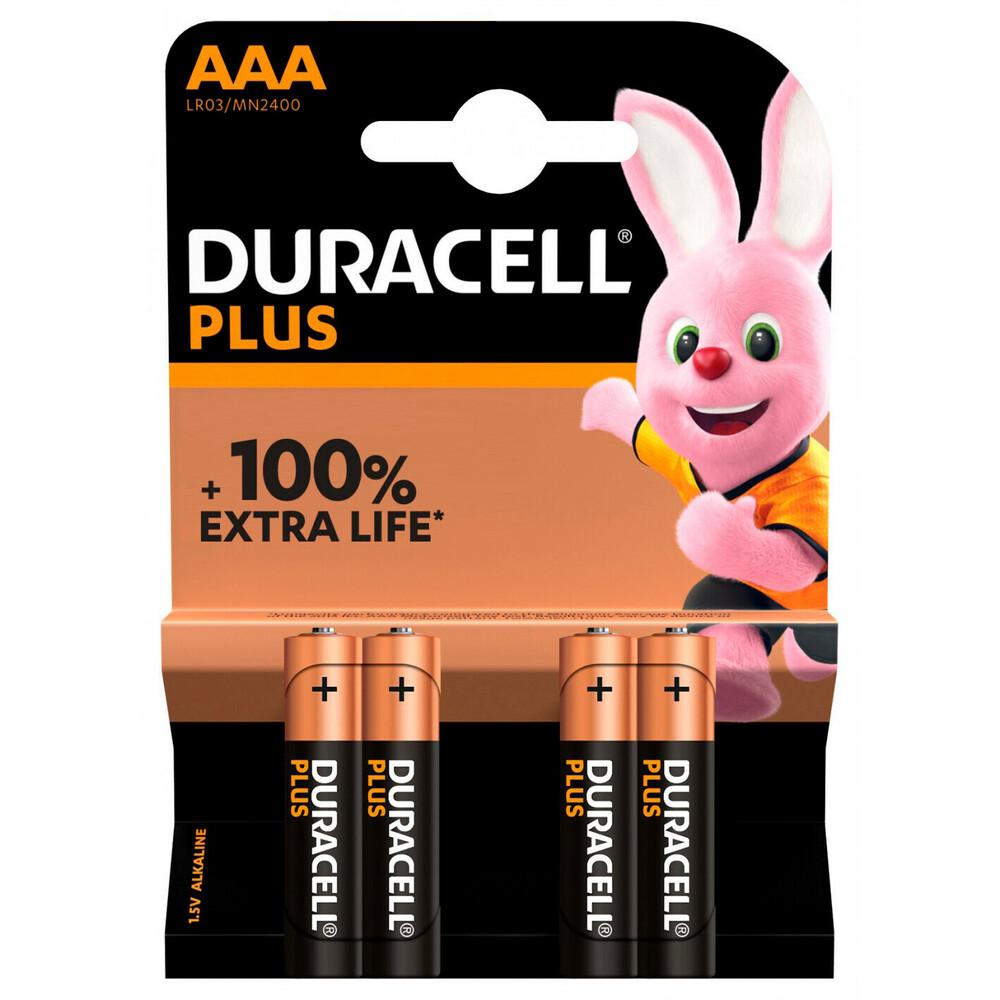 PILAS DURACELL AAA (LR03) 4 UND.