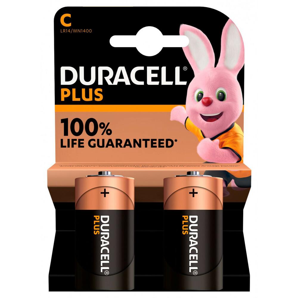 PILAS DURACELL C (LR14) 2 UND.