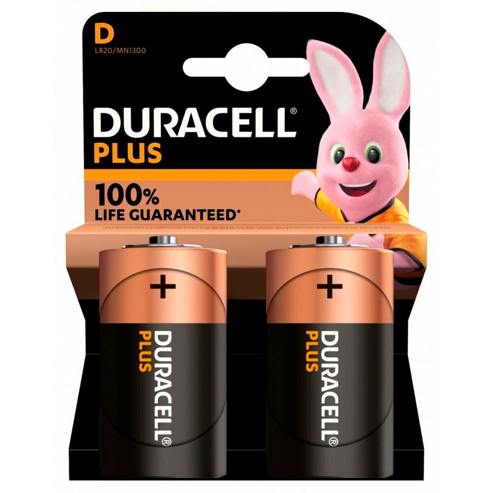 PILAS DURACELL D (R20) 2 UND
