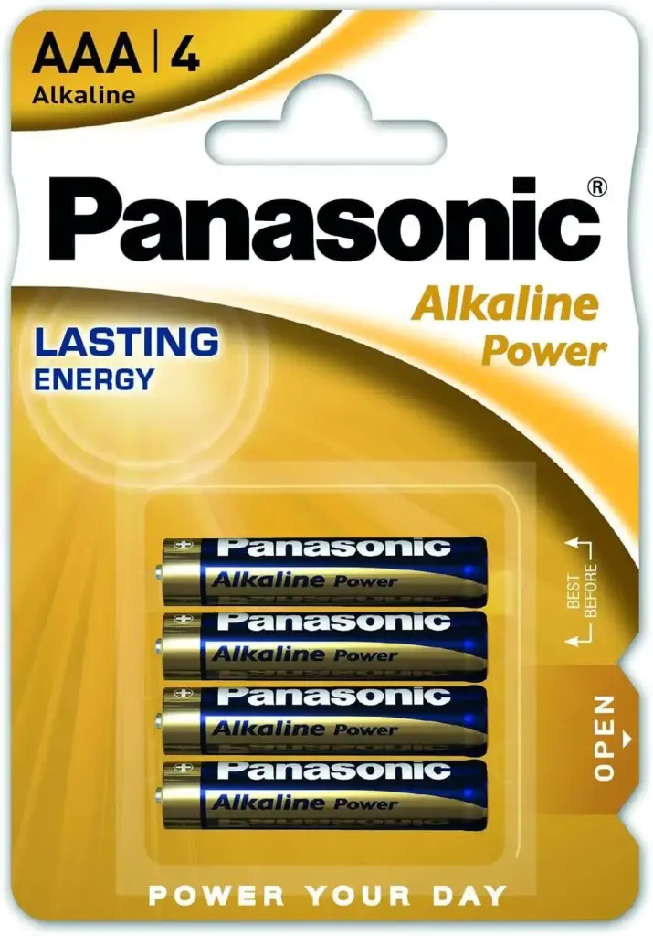 PILAS PANASONIC AAA (LR03) 4 UND.