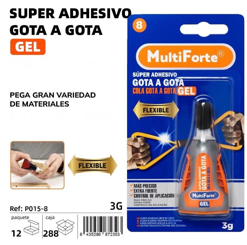SUPER ADHESIVO GOTA A GOTA GEL 3 GRAMOS
