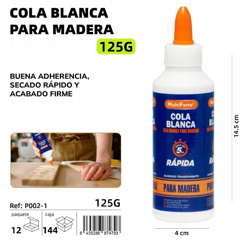 COLA BLANCA PARA MADERA 125G