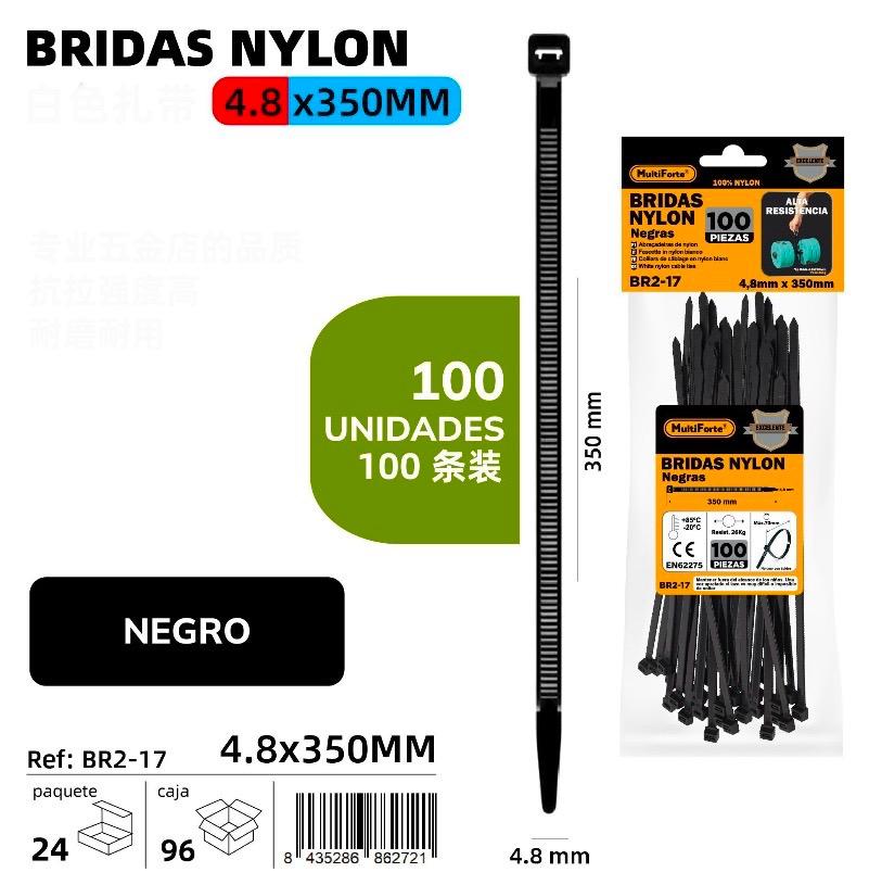 BRIDAS NYLON 100 UND.