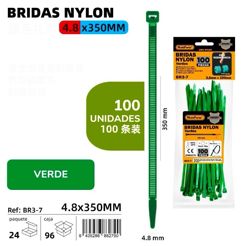 BRIDAS NYLON 100 UND.