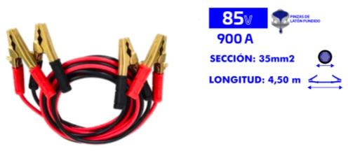 CABLES ARRANQUE / 900A / 35 MM2 / 4,50 MT.