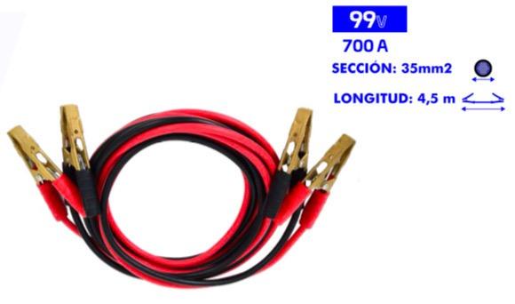 CABLES DE ARRANQUE / 700 A / 35MM2 / 4,5 MT