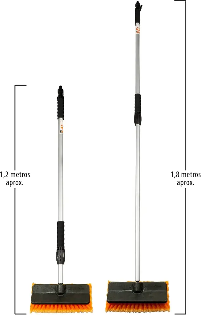 CEPILLO LIMPIEZA + BARRA TELESCOPICA