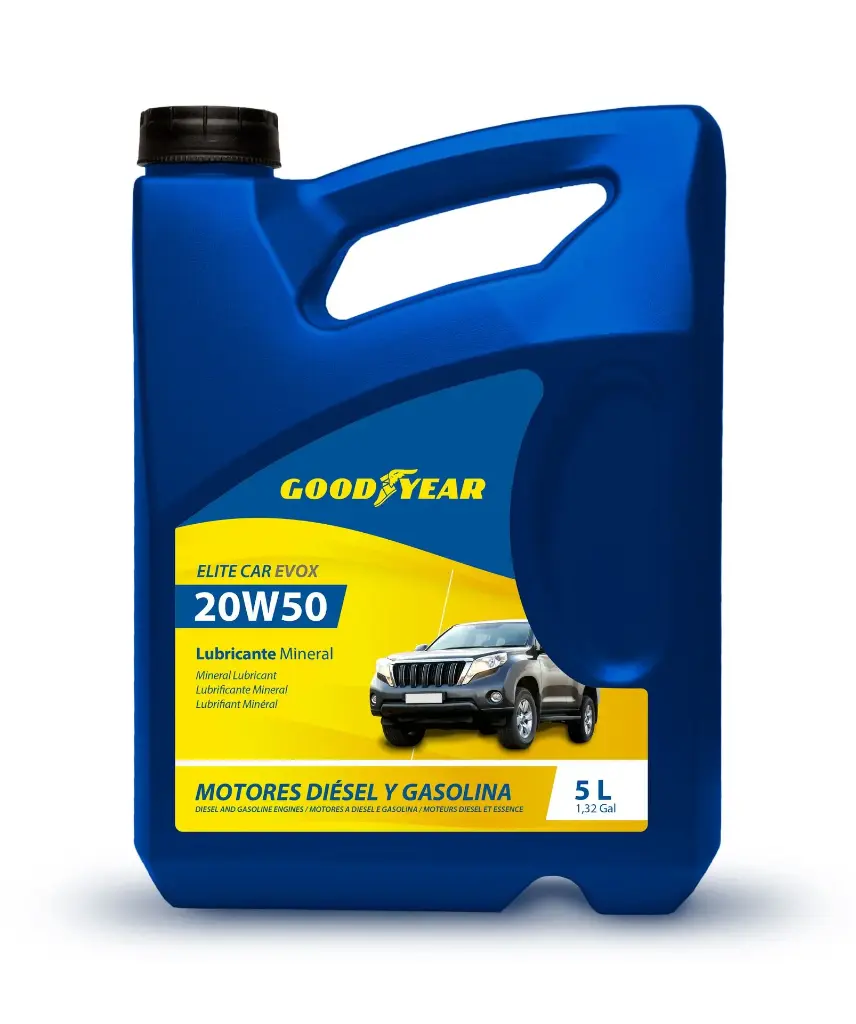 LUBRICANTE 20W50 MINERAL EVOX 5L