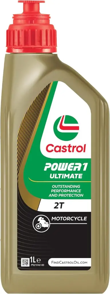 LUBRICANTE CASTROL 2T 100% SINTETICO 1 LITRO