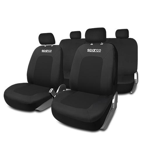 JUEGO FUNDAS SPORT NEGRA