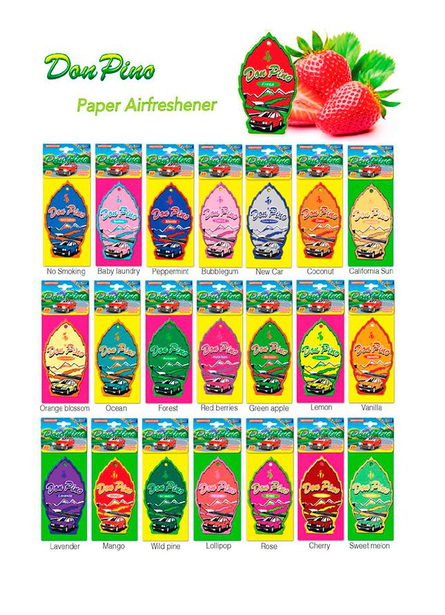 AMBIENTADOR CELULOSA DON PINO ( OLORES )