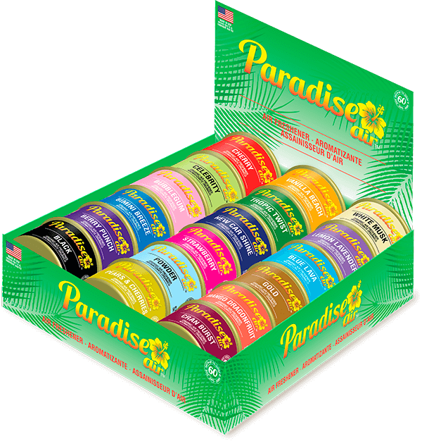 EXPOSITOR LATA PARADISE 18 UND. SURTIDOS