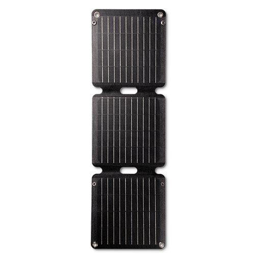 CARGADOR SOLAR 21W 5V 3A MÁXIMO USB TIPO CA CS1