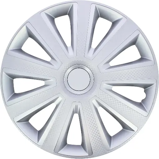 JUEGO TAPACUBOS ABS KENTUCKY CARBON SILVER