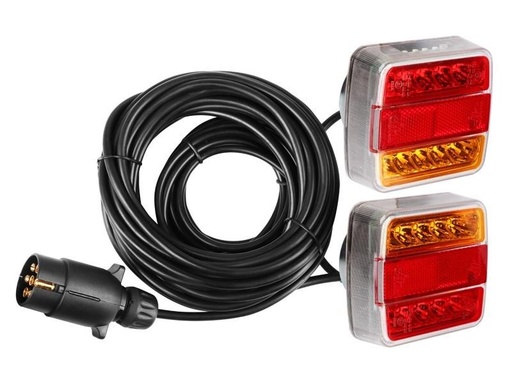KIT DE LUZ TRASERA LED CON IMÁN