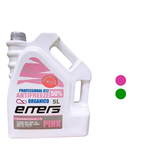 EMERS ANTICONGELANTE PROFESIONAL ORGANICO G12 / 50% /