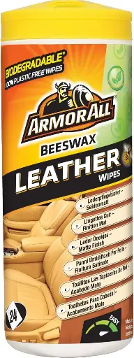 ARMORALL TOALLITAS LIMPIA TAPICERIAS DE PIEL 24 UND.