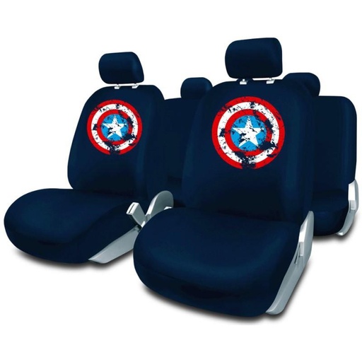 FUNDA ASIENTO CAPITAN AMERICA