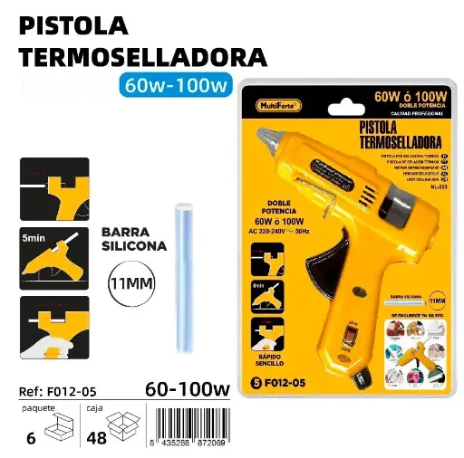 PISTOLA TERMOSELLADORA 60W-100W