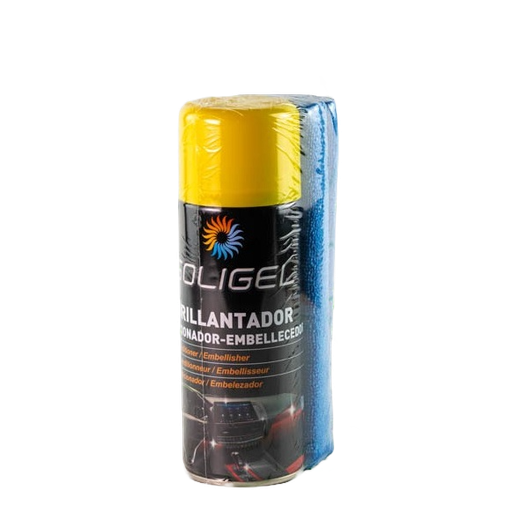 SOLIGEL LIMPIASALPICADEROS +  MICROFIBRA CP-400ML (CAJA 9 UDS)