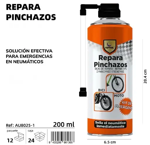 REPARA PINCHAZOS 200 ML.