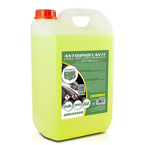 ANTICONGELANTE 5L 50% AMARILLO
ORGANICO