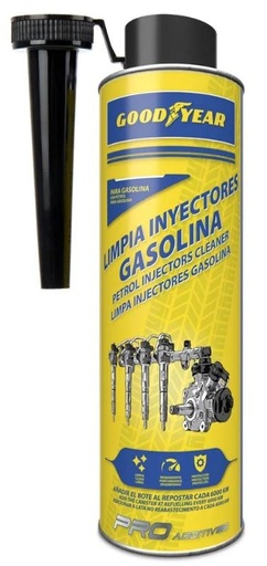 LIMPIA INYECTOR GASOLINA 300 ML GOOD YEAR