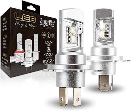 KIT HALOGENA LED H-4
