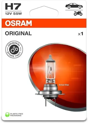 LAMPARA OSRAN H-7 55W 12V