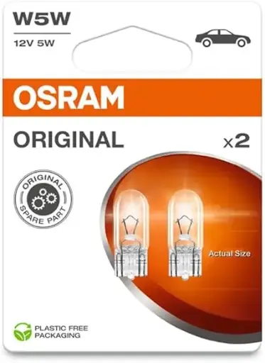LAMPARA OSRAN W5W 12V